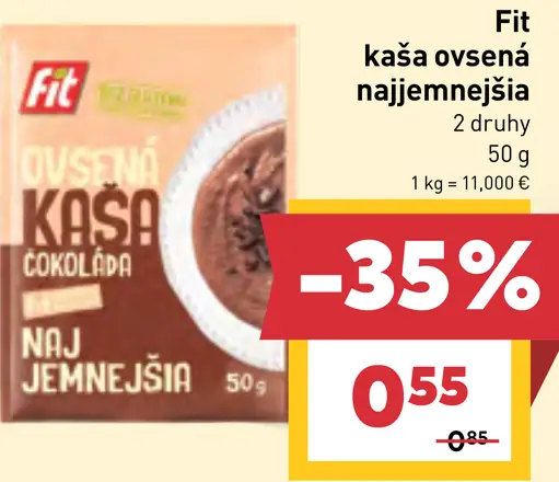 Fit ovsená kaša najjemnejšia