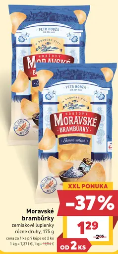 Moravské brambůrky zemiakové lupienky