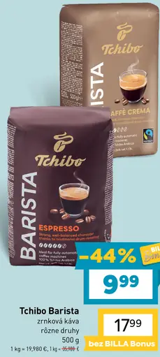 Tchibo Barista zrnková káva rôzne druhy