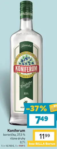 Koniferum borovička