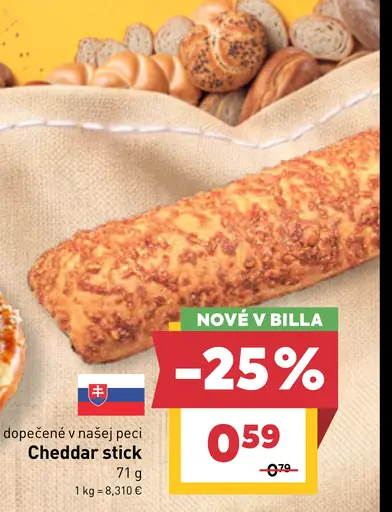 Cheddar stick