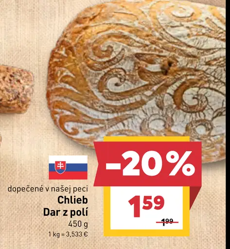 Chlieb Dar z polí