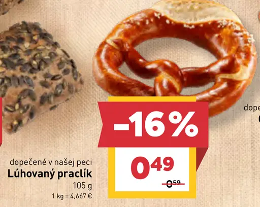 Luhovaný praclík