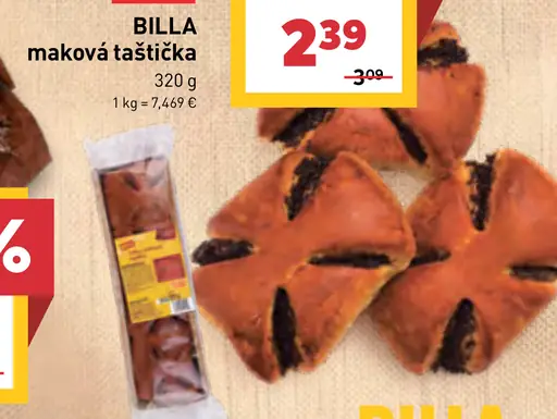 Billa maková taštička