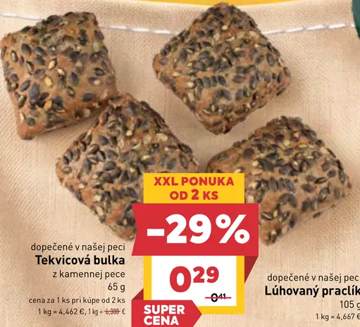 Tekvicová bulka z kamennej pece