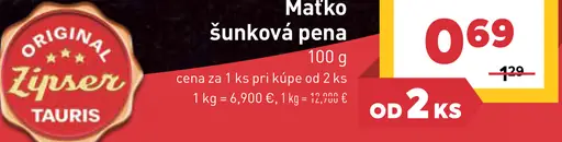 Tauris Maťko šunková pena