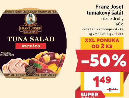 Franz Josef Tuna Salad Mexico