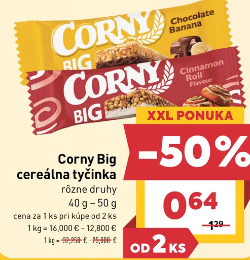 Corny Big cereálna tyčinka