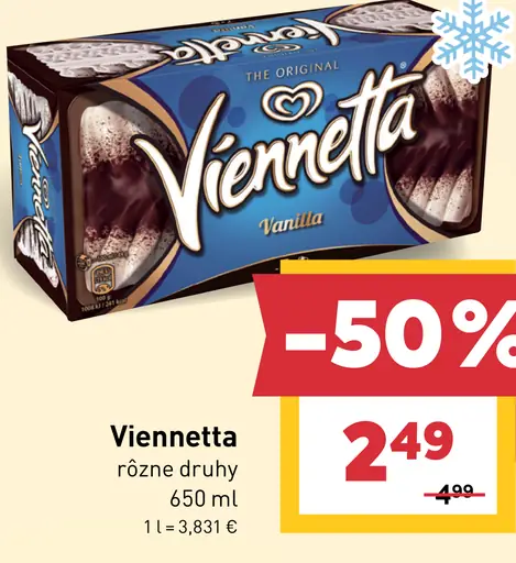 Viennetta zmrzlina