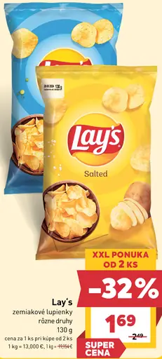 Lay's zemiakové lupienky