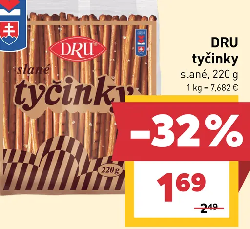 DRU tyčinky slané