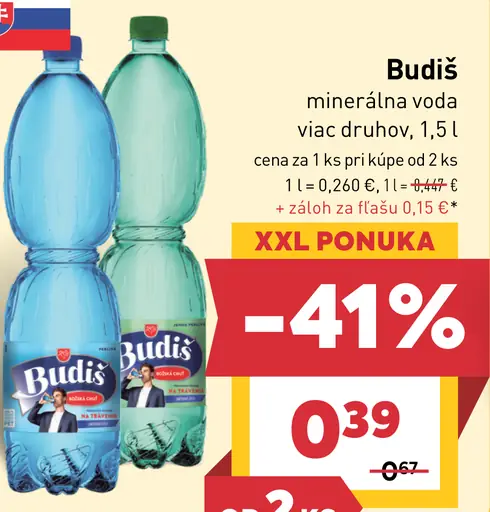 Budiš minerálna voda