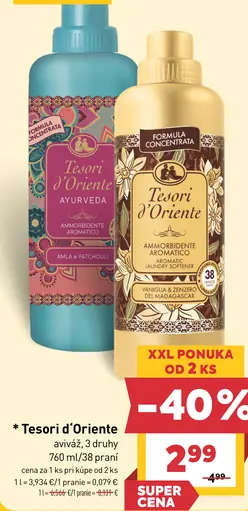 Tesori d'Oriente aviváž