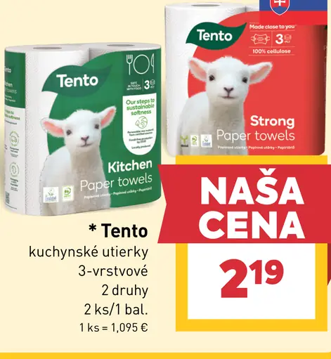 Tento kuchynské utierky