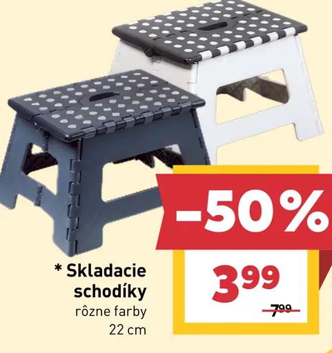 Hliníkové schodíky