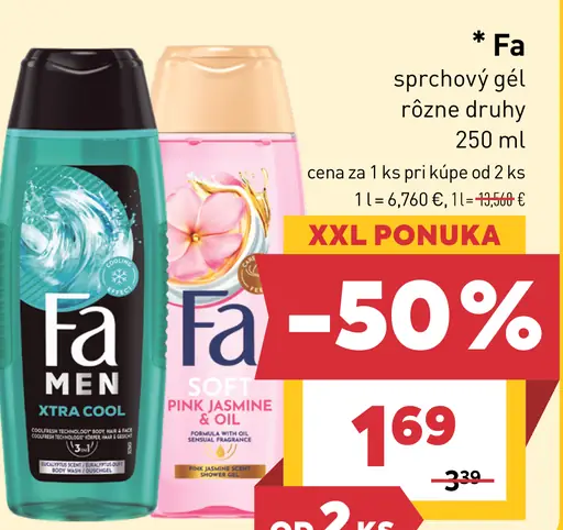 Fa sprchový gél Xtra Cool