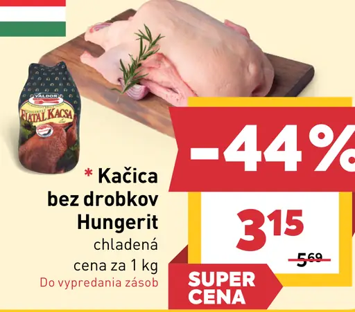 Hungerit kačica bez drobkov