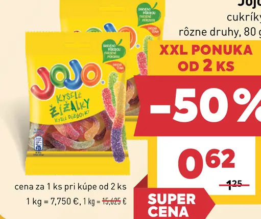 JoJo cukríky
