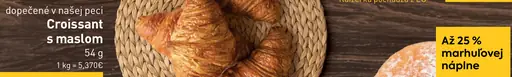 Croissant s maslom