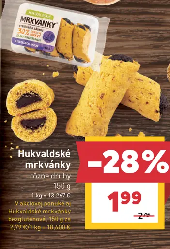 Hukvaldské mrkvánky rôzne druhy