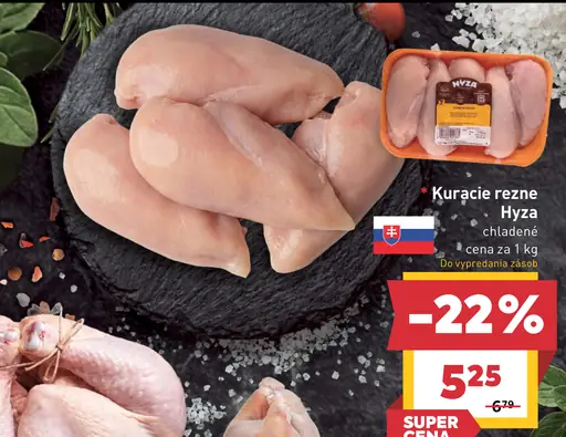 Hyza Kuracie rezne
