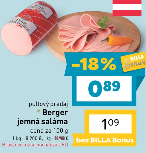 Berger Jemná saláma