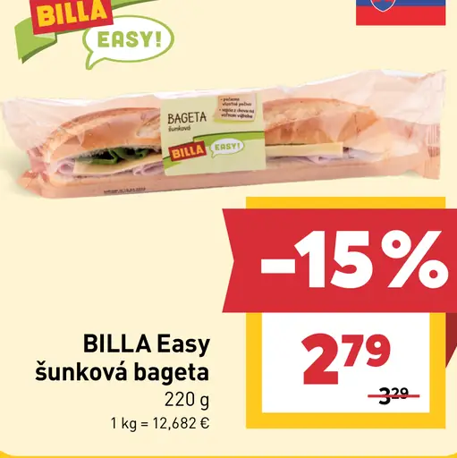 Šunková bageta