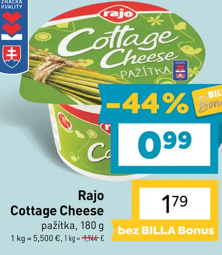 Rajo Cottage Cheese pažítka