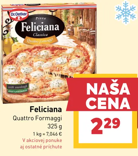 Feliciana quattro formaggi