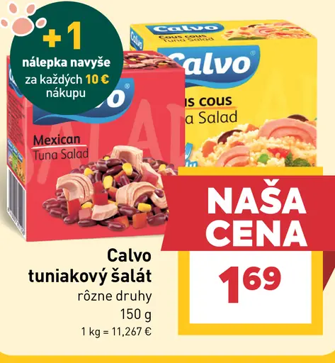 Calvo Tuniakový šalát