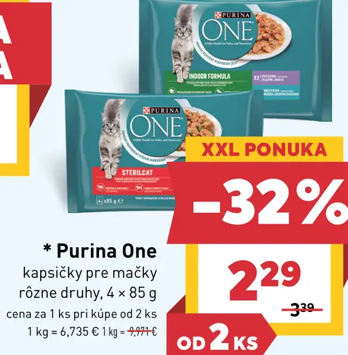 Purina ONE granule pre mačky
