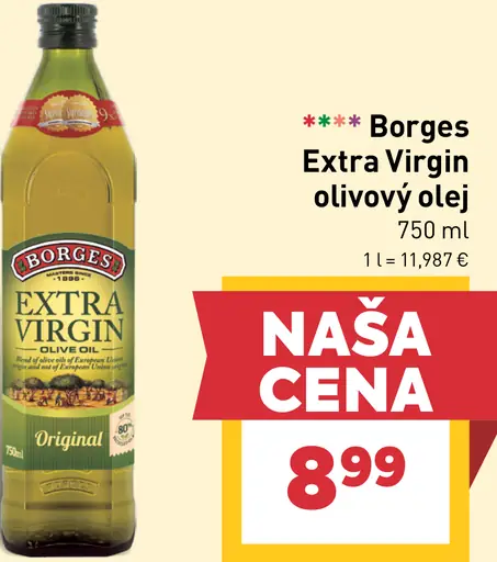 Borges Extra Virgin olivový olej