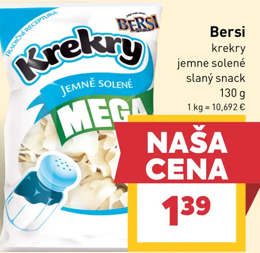 Bersi Krekry jemne solené