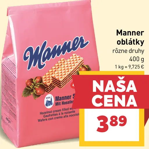 Manner oblátky