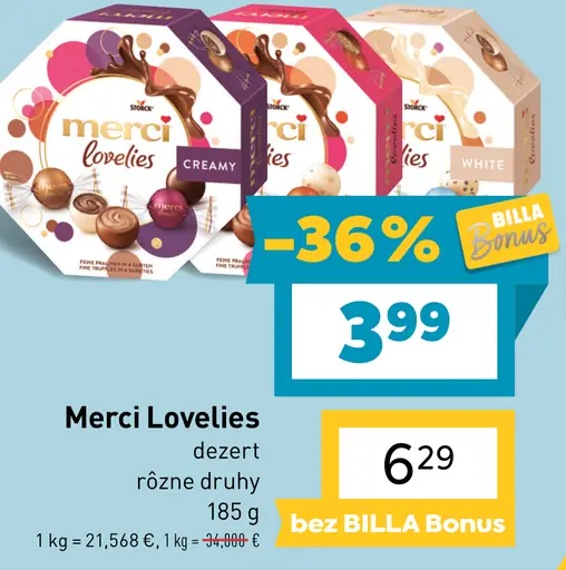 Merci Lovelies dezert