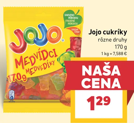 JoJo cukríky