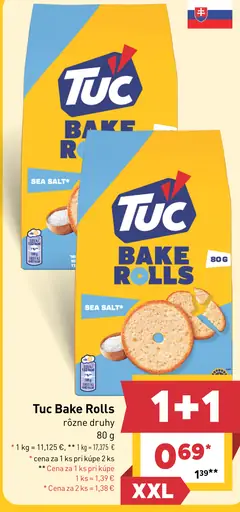 Tuc Bake Rolls