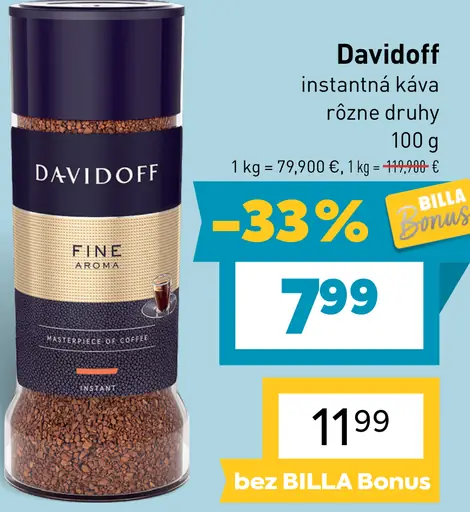 Davidoff Instantná káva