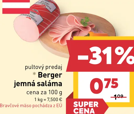 Berger Jemná saláma
