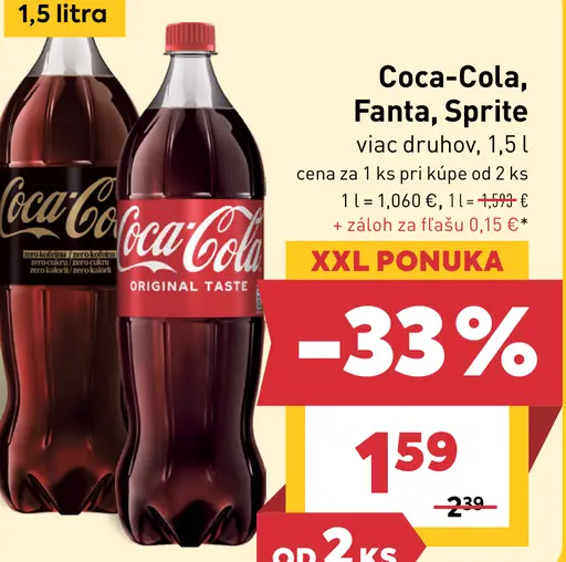 Coca-Cola, Fanta, Sprite