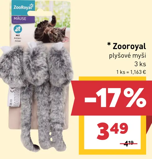 Zooroyal plyšové myši