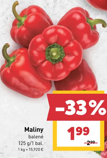 Paprika červená California