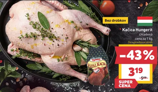 Hungerit kačica, chladená