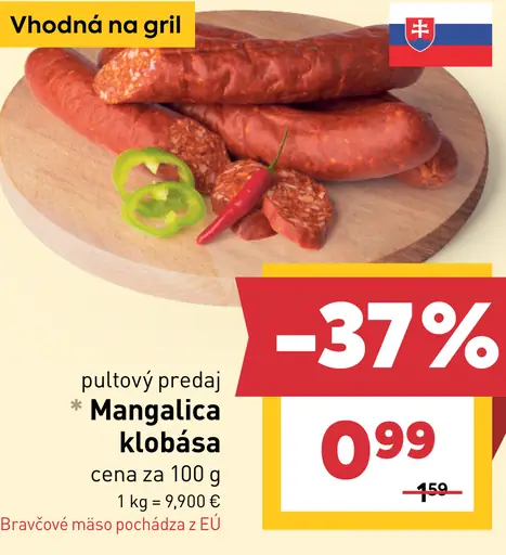Mangalica klobása