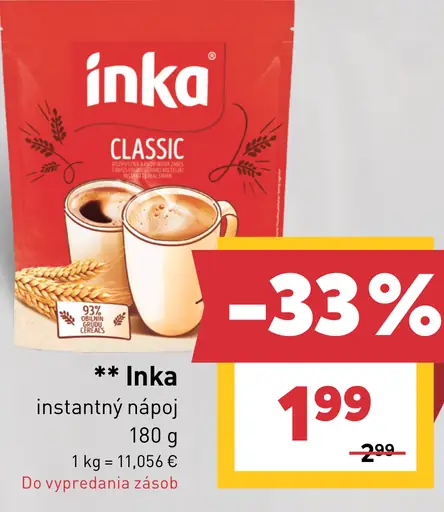 Inka instantný nápoj