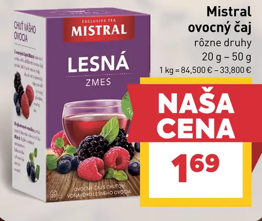 Mistral Baza ovocný čaj