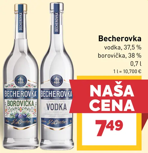 Becherovka vodka