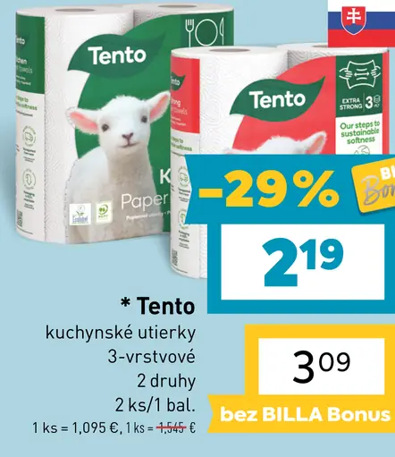 Tento kuchynské utierky