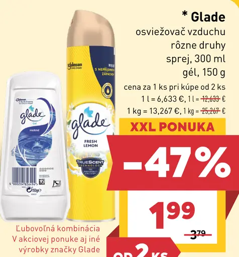 Glade osviežovač vzduchu sprej
