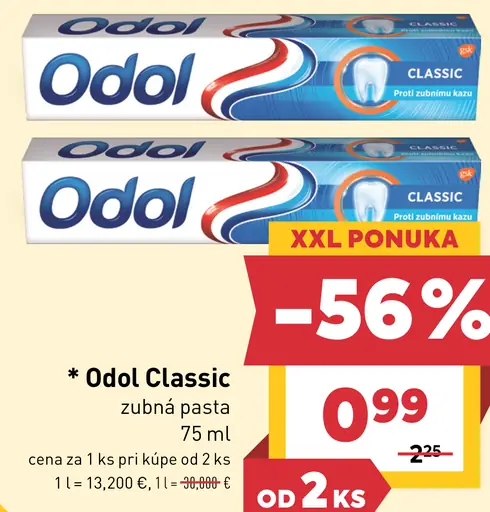 Odol zubná pasta Classic